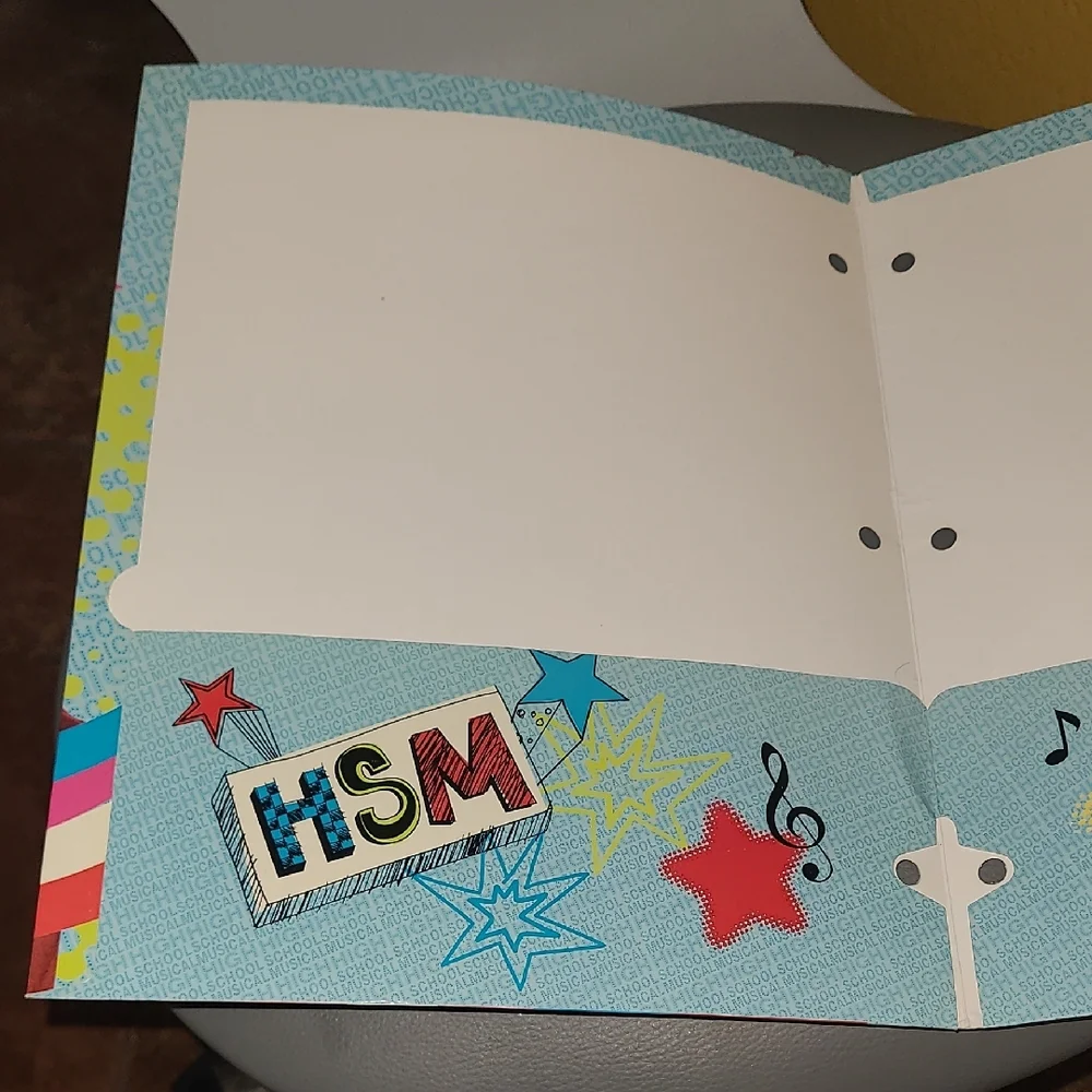 High School Musical Zac Efron School Notebook Folder
